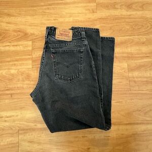 vintage levi’s jeans | 550 x relaxed fit tapered leg